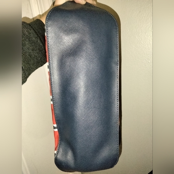 Michael Kors Red and Blue Handbag - Picture 7 of 8